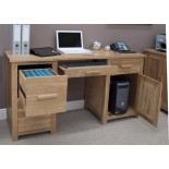 Opus Modern Oak Large Desk